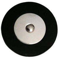 Polster zwart met metalen resonator